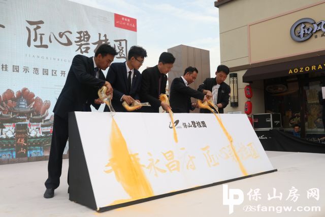 云南保山碧桂园示范区荣耀盛启